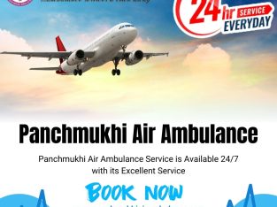 Pick Panchmukhi Air Ambulance Services in Kolkata with Superb ICU
