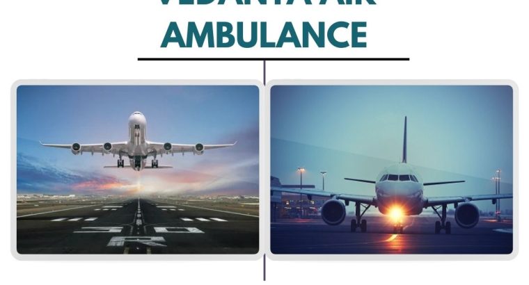 Vedanta Air Ambulance from Patna with Life-Sustaining Medical Aid