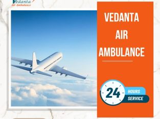Vedanta Air Ambulance in Kolkata with Dedicated Medical Crew