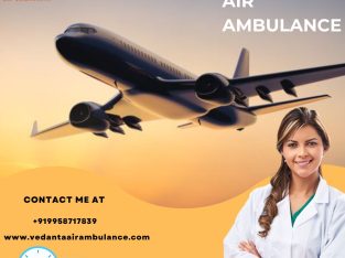 Use Vedanta Air Ambulance Service in Siliguri with a Life-Saving