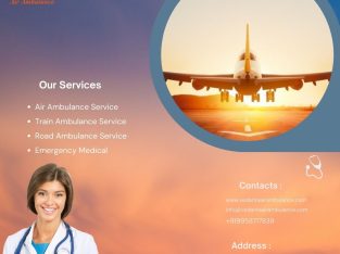 Select Vedanta Air Ambulance Service in India with High-Tech