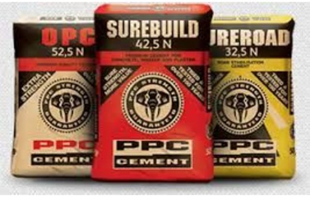 PPC Cement and Afrisam Cement Products For Sale