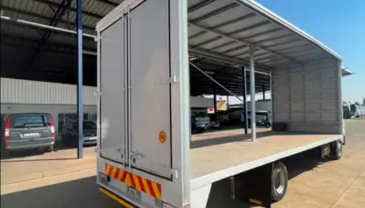 FUSO 2018 FA 9 137 F/C Curtain side running in good condition acc
