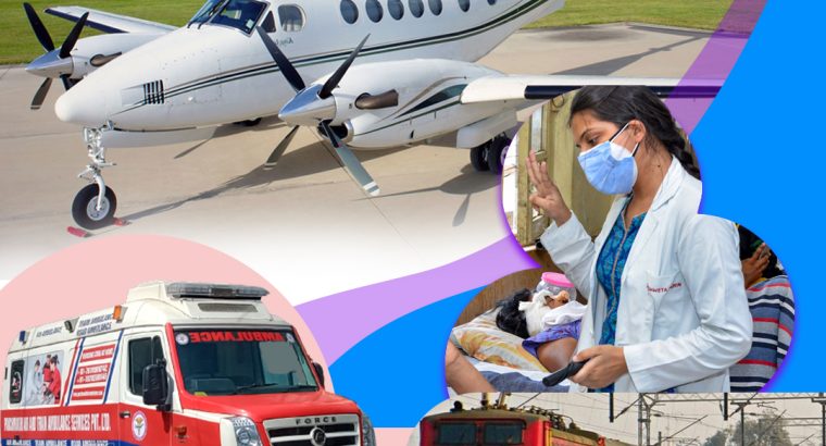 Obtain Panchmukhi Air Ambulance Services in Patna for Shifting