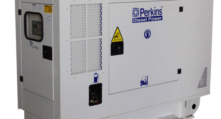 PERKINS 10KVA SILENT 3-PHASE AUTO START DIESEL GENERATOR