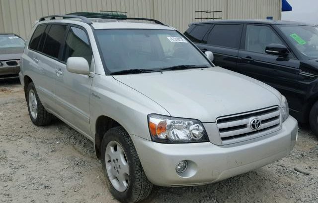 Toyota highlander 2006 model