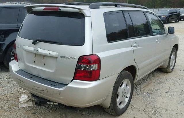 Toyota highlander 2006 model