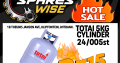 Totai 5kg Gas Cylinder ONLY R715.00 at Spares Wise Witbank!