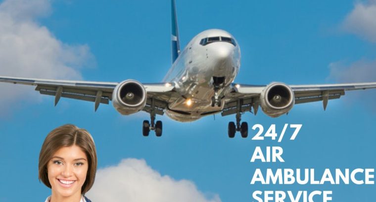 Vedanta Air Ambulance Service in Siliguri at the Lowest Fee