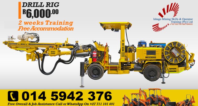 DRILL RIG MINING TRAINING SKILLS CENTER AT BENONI,RUSTENBURG