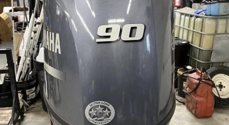 Yamaha 90HP 4-Stroke Outboard Motor Boat Engine