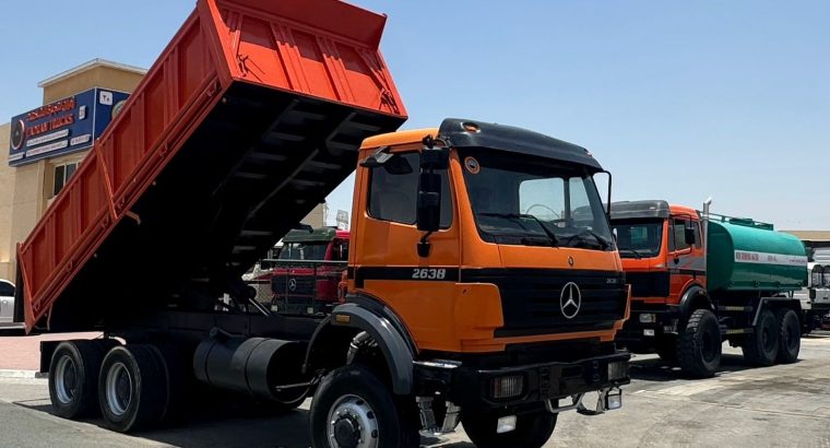 MERCEDES BENZ 2638 DUMPER TRUCK (6X6).