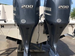 2019 Twin Yamaha 200HP 4-Stroke Outboard Motor Boat Engine