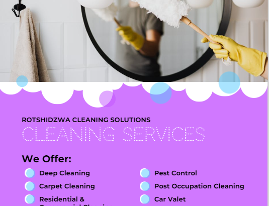 Commercial & residential cleaning Services