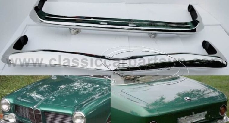 BMW 3200 CS Bertone bumpers (1962-1965) by stainless steel new