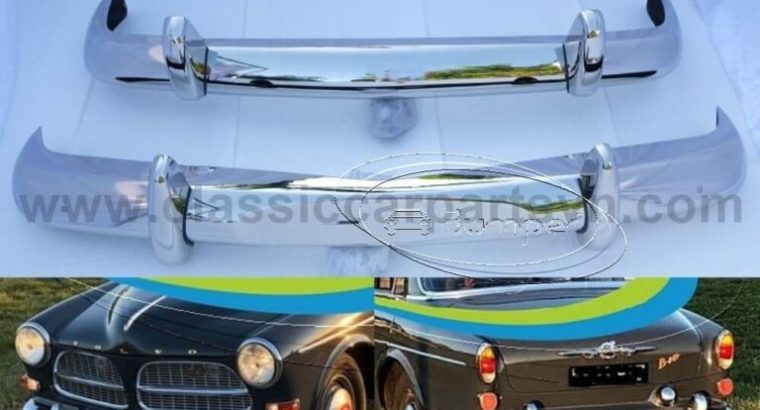 Volvo Amazon Euro type (1956-1970) bumpers by stainless steel new