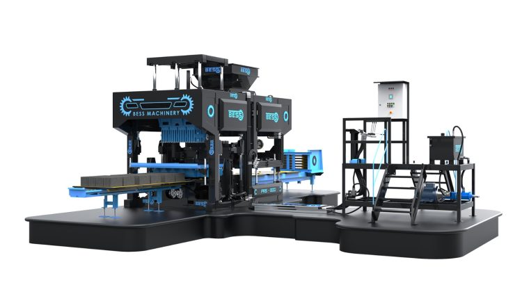 High-Capacity Semi-Automatic Concrete Block Machine -PRS800