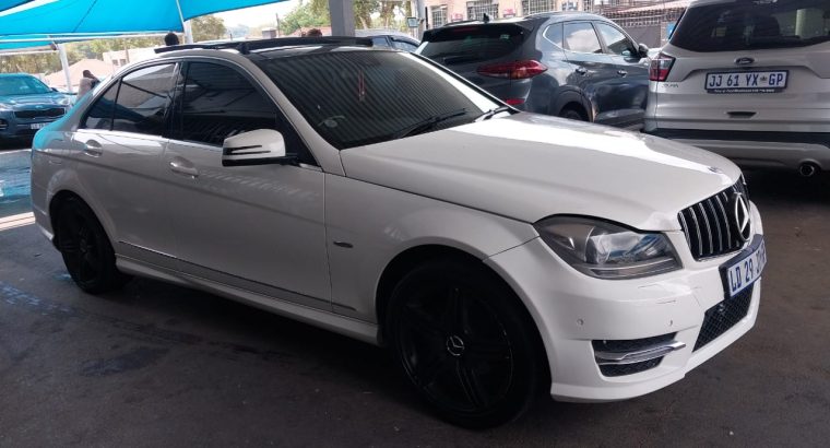 Pre-owned 2014 Mercedes Benz C-180 AMG with Automatic Transmissio
