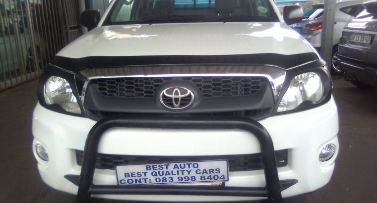 Pre-owned 2009 Toyota Hilux 2.5 Engine Capacity Canopy Single Ca