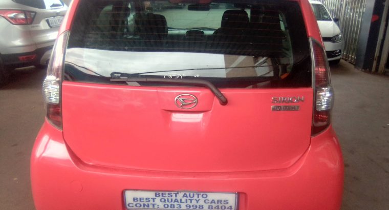 Pre-owned 2009 Daihatsu Siron 1.3 Engine Capacity with Manuel Tra