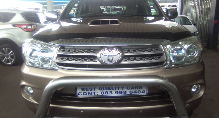 Pre-owned 2011 Toyota Fortune 3.0 Engine Capacity D4D with Auto