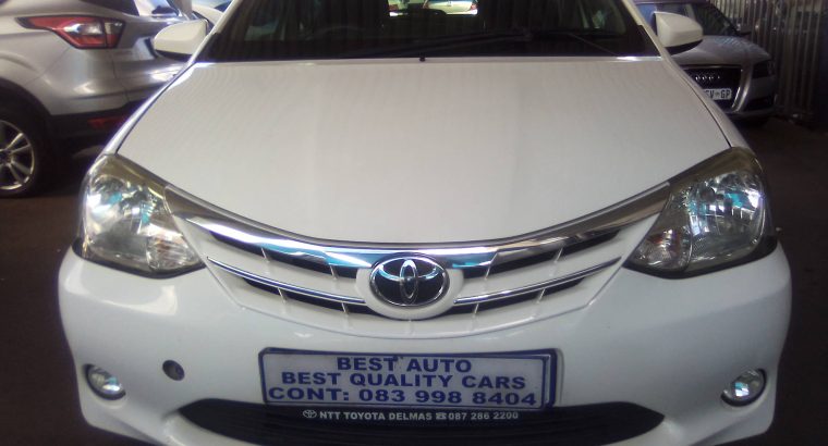 Pre-owned 2014 Toyota Etios 1.5 Engine Capacity Hatchback with Ma