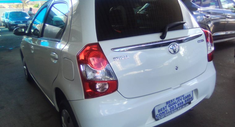Pre-owned 2014 Toyota Etios 1.5 Engine Capacity Hatchback with Ma