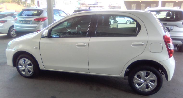 Pre-owned 2014 Toyota Etios 1.5 Engine Capacity Hatchback with Ma