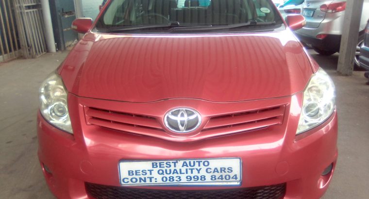 Pre-owned 2012 Toyota Auris 1.3 Engine Capacity Hatchback with Ma