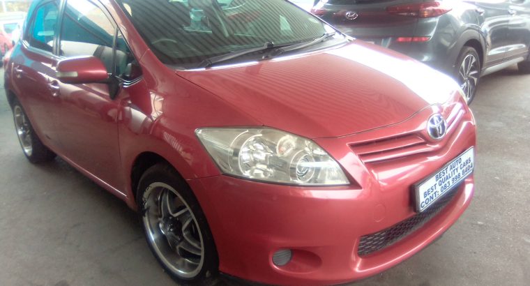 Pre-owned 2012 Toyota Auris 1.3 Engine Capacity Hatchback with Ma
