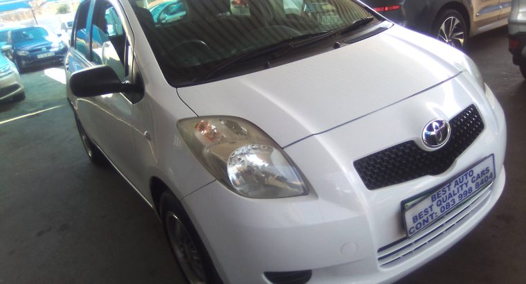 Pre-owned 2010 Toyota Yaris 1.3 Engine Capacity with Manuel Trans