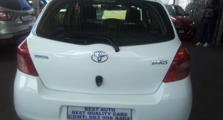 Pre-owned 2010 Toyota Yaris 1.3 Engine Capacity with Manuel Trans