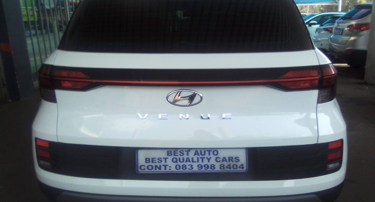 Pre-owned 2023 Hyundai Venue 1.2 Engine Capacity SUV with Manuel