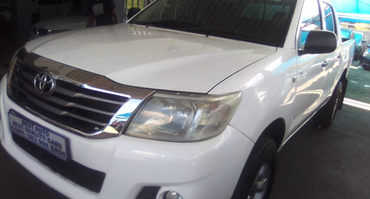Pre-owned 2010 Toyota Hilux 2.5 Engine Capacity Double Cab with M