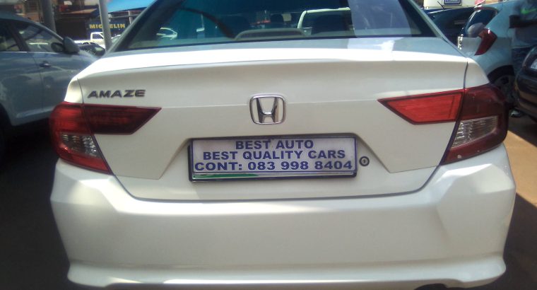 Pre-owned 2020 Honda Amaze 1.2 Engine Capacity Sedan with Manuel