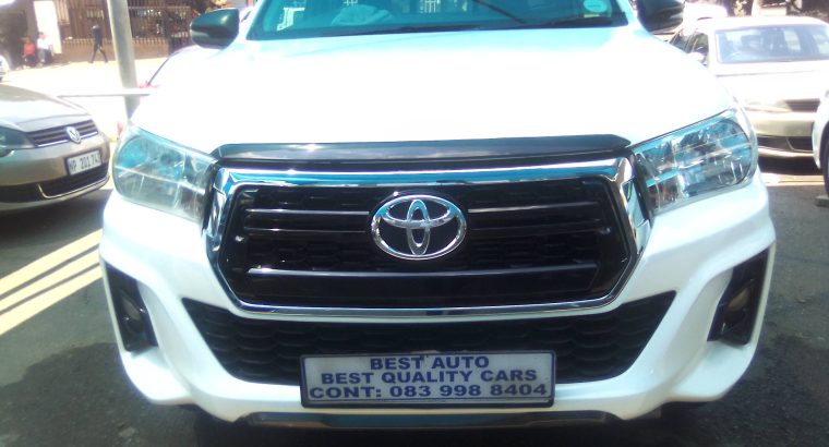 Pre-owned 2019 Toyota Hilux 2.4 Engine Capacity GD6 Single Cab w