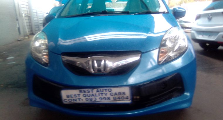 Pre-owned 2013 Honda Brio 1.4 Engine Capacity with Manuel Transmi