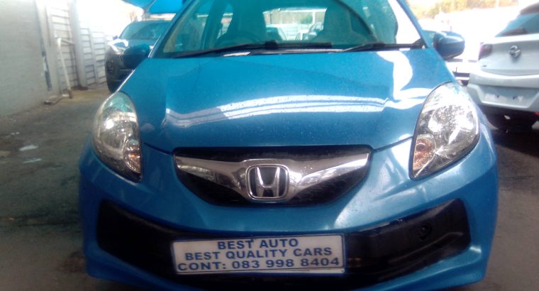 Pre-owned 2013 Honda Brio 1.4 Engine Capacity with Manuel Transmi