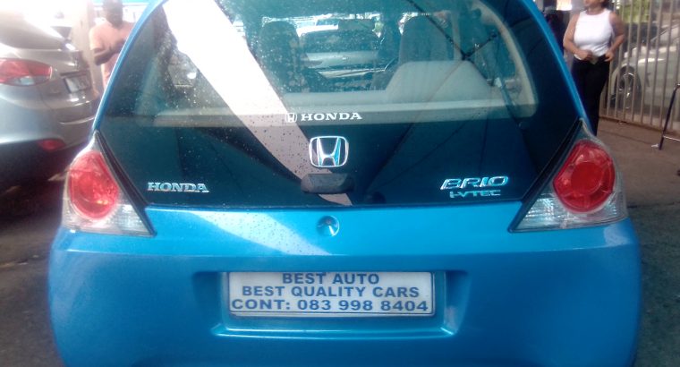 Pre-owned 2013 Honda Brio 1.4 Engine Capacity with Manuel Transmi