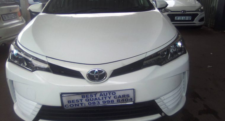 Pre-owned 2021 Toyota Corolla 1.8 Engine Capacity Quest with Man