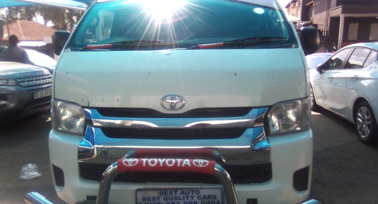 Pre-owned 2017 Toyota Quantum 2.5 Engine Capacity D4D Diesel ’14