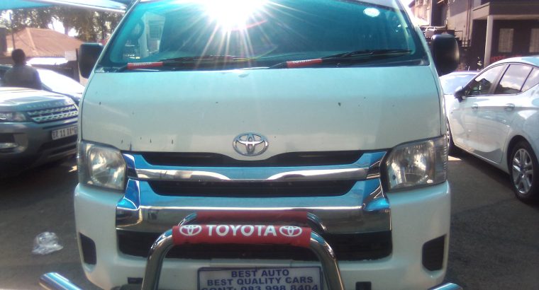 Pre-owned 2017 Toyota Quantum 2.5 Engine Capacity D4D Diesel ’14