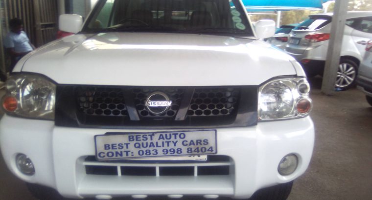 Pre-owned 2008 Nissan Np300 2.4 Engine Capacity Single Cab Canop