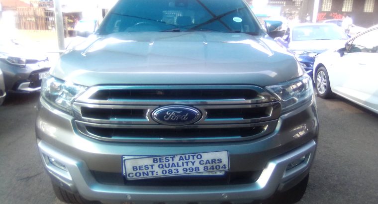 Pre-owned 2017 Ford Everest 3.2 Engine Capacity 4X4 with Automat