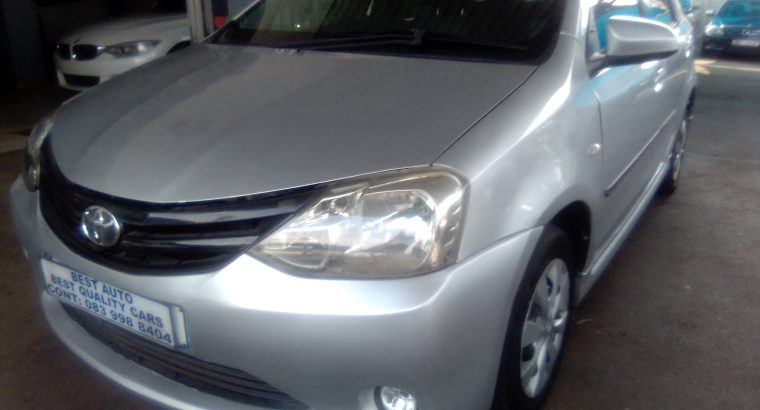 Pre-owned 2014 Toyota Etios 1.5 Engine Capacity Sedan with Manuel