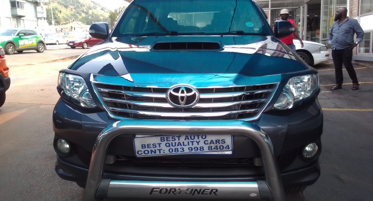 Pre-owned 2014 Toyota Fortune 3.0 Engine Capacity D4D with Automa
