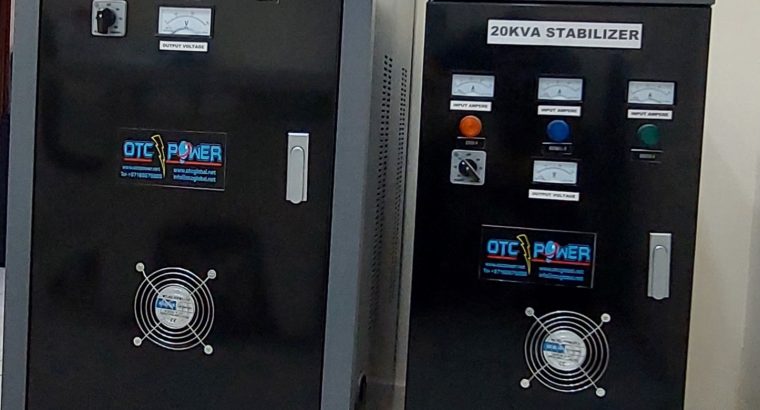 Stabilizers for Reliable Power – Only at OTC Power!