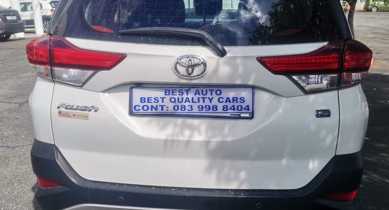 Pre-owned 2018 Toyota Rush 1.5 Engine Capacity with Automatic Tra