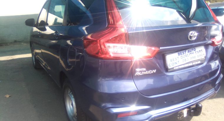 Pre-owned 2023 Toyota Rumion 1.5 Engine Capacity (7-Seater) with