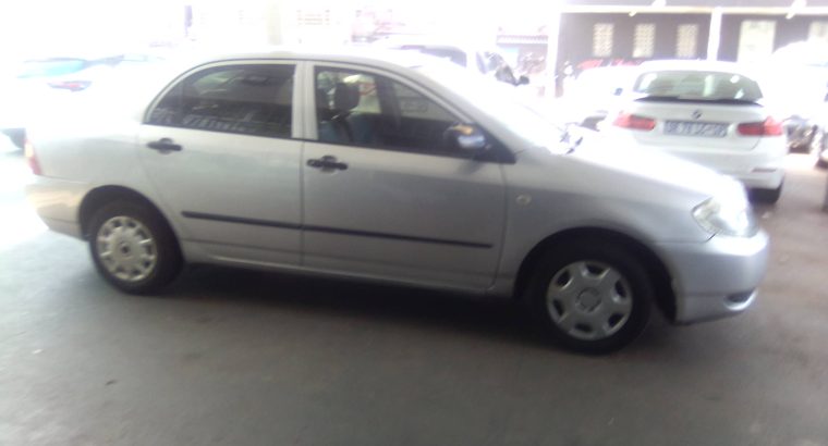 Pre-owned 2004 Toyota Corolla 1.4 Engine Capacity with Manuel Tra